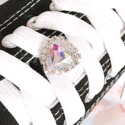 1PCS Shiny Rhinestones Buckle Shoelaces Decoration Shoes Accessories Pearl Love Shiny Rhinestones Kids Women shoe charms design