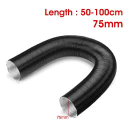 42/60/75mm Car Air Heater Ducting Pipe Hose Line for Diesel Parking Heaters For Webasto/Dometic/Planer