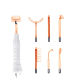 AOKO 7 in 1 High Frequency Electrode Glass Tube Electro Beauty Machine Anti-acne Skin Care Facial Body Salon Home Massage device