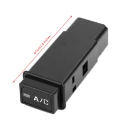 Areyourshop A/C System Button Switch for Truck 4Runner RAV4 Hilux 1989-2000 2911017 84660-0B010 951017 Car Parts