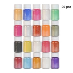 32 Color Mica Powder Epoxy Resin Pigment DIY Resin Mold Colorant Dye Jewelry Making Accessories Epoxy Color Pigment Pearl Powder