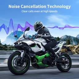 Fodsports FX4 Pro Motorcycle Intercom Helmet Bluetooth Headset Interphone 4 Rider 1200m ,FM Radio