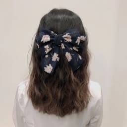 Chiffon Barrettes Hair Clips For Women High Quality Big Floral Hair Bow Flower 3 Layers Ponytail Clips Girls Hair Accessories
