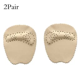 Heels Feet Pads Thickened Cowhide leather Half Insoles Women Shoes Pads Foot Care Products Sandals Forefoot Non-slip Cushion