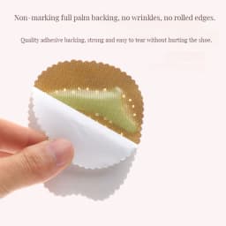 Heels Feet Pads Thickened Cowhide leather Half Insoles Women Shoes Pads Foot Care Products Sandals Forefoot Non-slip Cushion