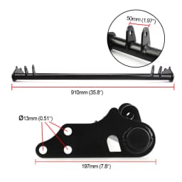 Modified Traction Control Pull Rod FOR Honda Civic EF CRX 88-91 92-95