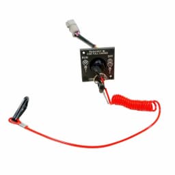 Outboard remote control ignition switch key Panel As. 176408 For Evinrude Johnson Type Single Engine