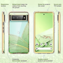For Google Pixel 6 Case (2021 Release) I-BLASON Cosmo Slim Full-Body Stylish Protective Case Without Built-in Screen Protector