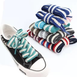 Colorblock Shoelaces for Sneakers Quality 1.5cm Widen Flat Shoelace Brand Cotton Laces for Shoes 100/120/140/160CM Shoestrings