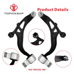 TOPICKSAP 10PCS Steering & Suspension Kit Front Control Arm Ball Joint Sway Stabilizer Links for Ford Explorer 2011 2012 - 2017
