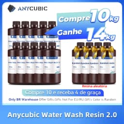 ANYCUBIC Water-Wash 10KG 3D Printer Resin Water-Washable High Precision Low odor And Low Viscosity for LCD 3D printer Photon