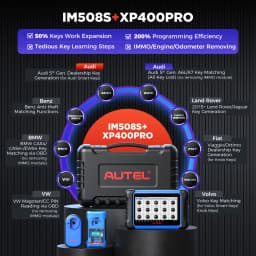 Autel MaxiIM IM508S XP400PRO IM508SPRO IMMO Key Programming Diagnostic Tool OBD2 Auto Automotive Scanner Key Programmer PK IM608