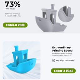 Creality 3D Ender-3 V3 KE/SE FDM Printer 2024 Upgraded Version Ender-3 S1 Pro & S1 Speed up Auto-Leveling Impresora 3d Printers