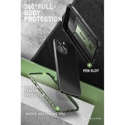 I-BLASON For iPhone 14 Pro Case 6.1" Armorbox Full-Body Dual Layer Rugged Holster Bumper Case with Built-in Screen Protector