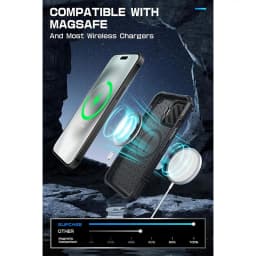 SUPCASE For iPhone 15/For iPhone 14/For iPhone 13 Case 6.1" 2023 UB Mag XT Full Body Rugged Case with Camera Cover