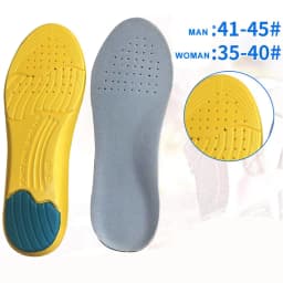 Memory Foam Mezzanine Sport Insoles Sweat Absorption Pads Running Sport Shoe Inserts Breathable Insoles Foot Care Men Women HD1