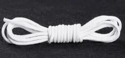 1Pair Leather Shoe laces Waxed Cotton Round Shoe laces Waterproof ShoeLaces Men Boots Shoelace Shoestring