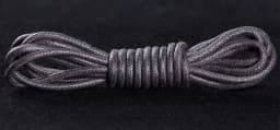 1Pair Leather Shoe laces Waxed Cotton Round Shoe laces Waterproof ShoeLaces Men Boots Shoelace Shoestring