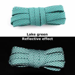 1Pair Reflective Flat Shoelaces Fluorescent Sneaker Shoestrings Sports Shoelace Running Shoes lace Adult children Shoelaces