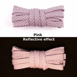 1Pair Reflective Flat Shoelaces Fluorescent Sneaker Shoestrings Sports Shoelace Running Shoes lace Adult children Shoelaces
