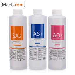 Facial Skincare Face Serum Hydro Aqua Peel Solution 400ml Kit of 3 Serums AS1 SA2 AO3 For Facial Machine Skin Deep Cleaning