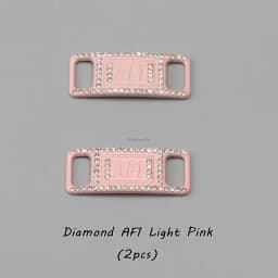New Diamond Shoe Charms AF1 Sneaker Laces Buckle Quality Metal Shoelaces Decorations Air Force one Shoes Accessories