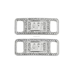 New Diamond Shoe Charms AF1 Sneaker Laces Buckle Quality Metal Shoelaces Decorations Air Force one Shoes Accessories