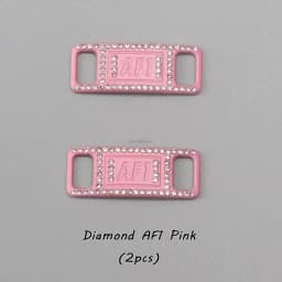 New Diamond Shoe Charms AF1 Sneaker Laces Buckle Quality Metal Shoelaces Decorations Air Force one Shoes Accessories