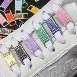 New Diamond Shoe Charms AF1 Sneaker Laces Buckle Quality Metal Shoelaces Decorations Air Force one Shoes Accessories