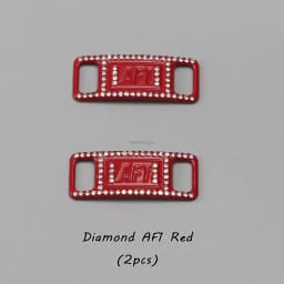 New Diamond Shoe Charms AF1 Sneaker Laces Buckle Quality Metal Shoelaces Decorations Air Force one Shoes Accessories