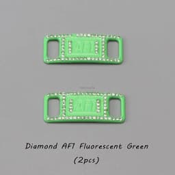 New Diamond Shoe Charms AF1 Sneaker Laces Buckle Quality Metal Shoelaces Decorations Air Force one Shoes Accessories