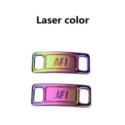 New Diamond Shoe Charms AF1 Sneaker Laces Buckle Quality Metal Shoelaces Decorations Air Force one Shoes Accessories