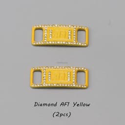 New Diamond Shoe Charms AF1 Sneaker Laces Buckle Quality Metal Shoelaces Decorations Air Force one Shoes Accessories