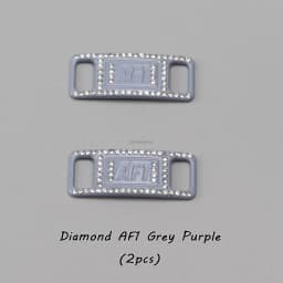 New Diamond Shoe Charms AF1 Sneaker Laces Buckle Quality Metal Shoelaces Decorations Air Force one Shoes Accessories