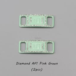 New Diamond Shoe Charms AF1 Sneaker Laces Buckle Quality Metal Shoelaces Decorations Air Force one Shoes Accessories