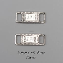 New Diamond Shoe Charms AF1 Sneaker Laces Buckle Quality Metal Shoelaces Decorations Air Force one Shoes Accessories