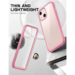 SUPCASE UB Style Premium Hybrid Protective Bumper Case For iPhone 14 (2022)/For iPhone 13 (2021) 6.1" Clear Back Cover Case