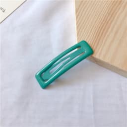 Color Square Candy Hair Clips Alloy Girl Hairpin Summer Cartoon Hairclips BB Clip Fashion Solid color Hair Accessories