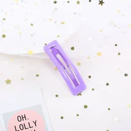 Color Square Candy Hair Clips Alloy Girl Hairpin Summer Cartoon Hairclips BB Clip Fashion Solid color Hair Accessories