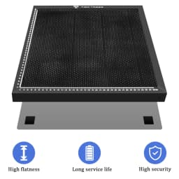 Laser Honeycomb Panel Laser Working Table 500x500mm For CO2 Cutting Machine/TT-5.5S Engraver TTS-55 TS2 Cutting Multiple Sizes