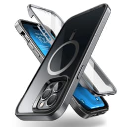 For iPhone 14 Pro Max Case 6.7" (2022) SUPCASE UB Edge Mag Slim Frame Clear Protective Case with Built-in Screen Protector