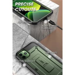 For iPhone 11 Pro Case 5.8" (2019) SUPCASE UB Pro Full-Body Rugged Holster Case Cover with Built-in Screen Protector & Kickstand