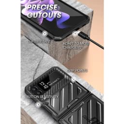 SUPCASE For Samsung Galaxy Z Flip 3 Case 5G (2021 Release) UB Pro Full-Body Dual Layer Rugged Protective Case with Holster