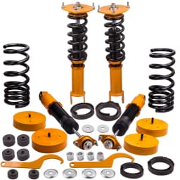 MAXPEEDINGRODS Coilovers Air Struts Coil Springs Conversion Kits for Lincoln Mark VIII 93-98 2 year warranty Front Rear