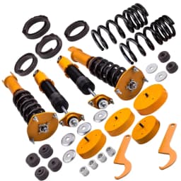 MAXPEEDINGRODS Coilovers Air Struts Coil Springs Conversion Kits for Lincoln Mark VIII 93-98 2 year warranty Front Rear