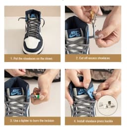 1Pair Elastic Laces Sneakers No Tie Shoe laces 8MM Wide Flat Shoelaces without ties Kids Adult Elastic Shoelace Shoe Accessories