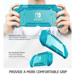 Grip Case For Nintendo Switch Lite MUMBA Blade TPU Protective Portable Cover Case Compatible with Switch Lite Console (2019)