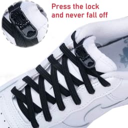 Fashion Shoelace buckle No tie Shoelaces Quick install lock Shoes Accessories AF1 Sneakers Shoe Charms 24 colors Laces Buckle
