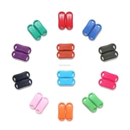Fashion Shoelace buckle No tie Shoelaces Quick install lock Shoes Accessories AF1 Sneakers Shoe Charms 24 colors Laces Buckle