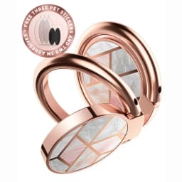 Cell Phone Finger Ring Holder I-BLASON Universal Kick Stand with 360 Degree Rotation 180 Degree Flip Magnetic Car Mountable